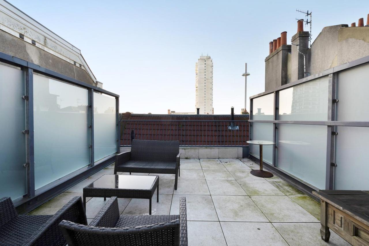 The I360 Flat, Penthouse, Sea View, Large Private Roof Terrace, Central Brighton 2 Bedroom, Up To 6 Guests Esterno foto